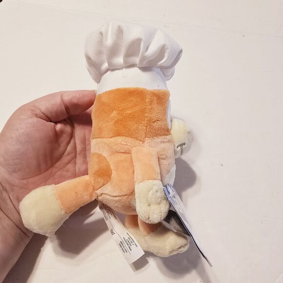 Bluey & Friends CHEF BINGO 7” Plush with Spatula - NEW with Tags NWT - Picture 4 of 7